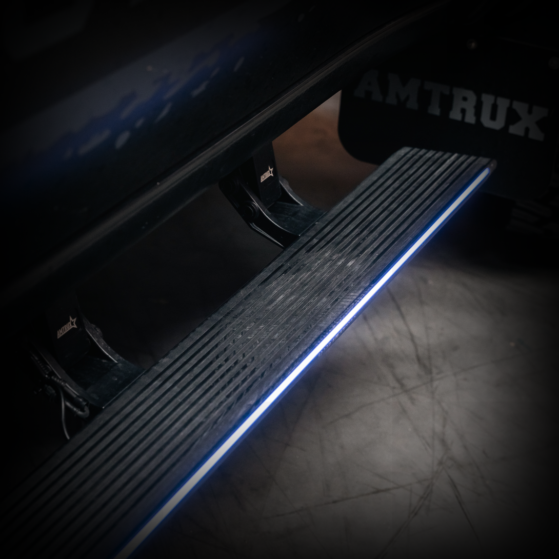 AMTRUX Electric Side Steps, Stealthstep Series, Black Chev 1500 23-26