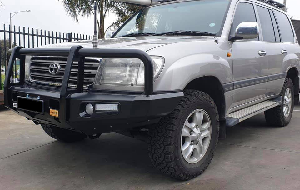 Bull Bar Toyota Landcruiser 105 Series – Hunter Mechanical