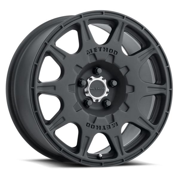 502 | Matte Black | 17x8.0 5x100 +38